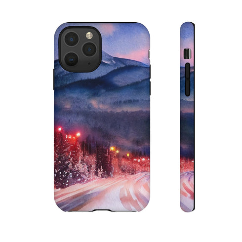 Christmas in Vail Colorado - Impact Resistant Phone Case iPhone 11 Pro Matte